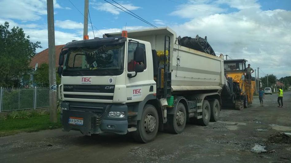 Berehovo - Zatyshne - Kid'osh: road repairs have started