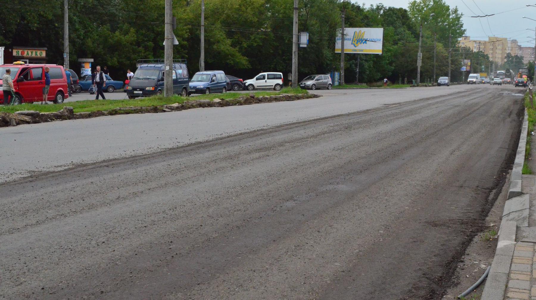 Ivano-Frankivsk: Halytska street is being repaired