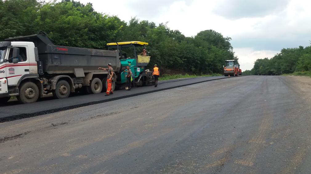 Н-03 road: repairs are in full swing