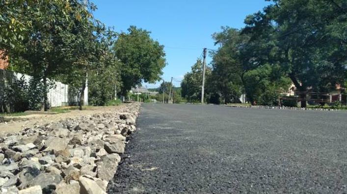 Berehovo - Zatyshne - Kid'osh road is partially repaired