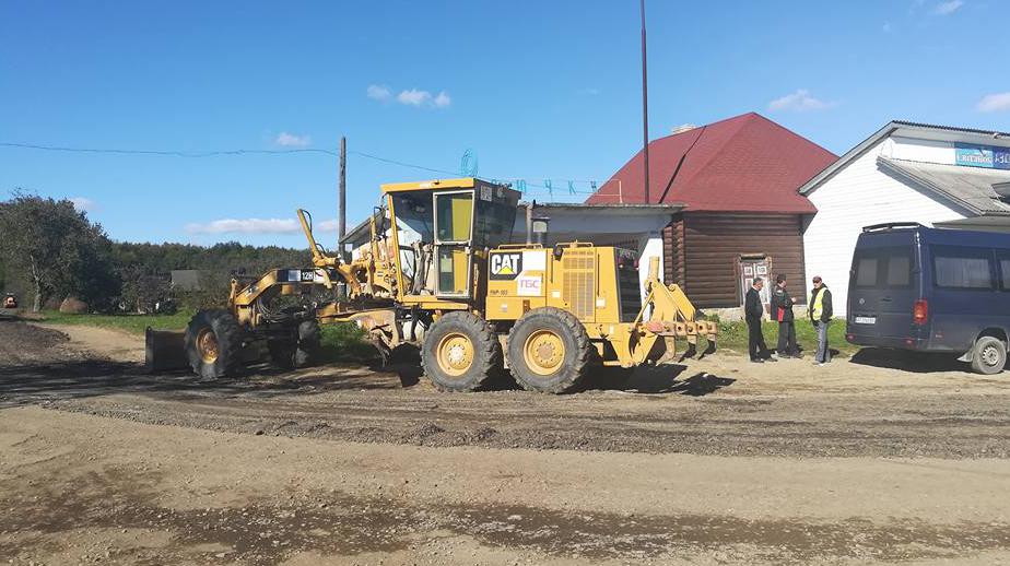 Yabluniv - Deliatyn road: the repairs continue