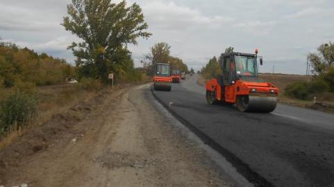 На Кам’янщині ПБС продовжує ремонт дороги Київ-Знам'янка