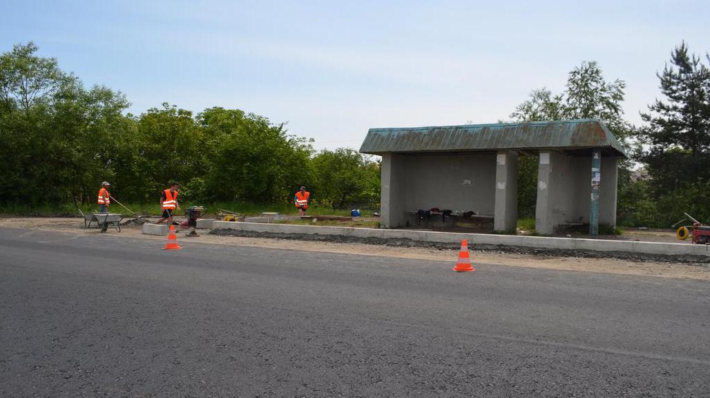 "PBS" is rebuilding bus stops