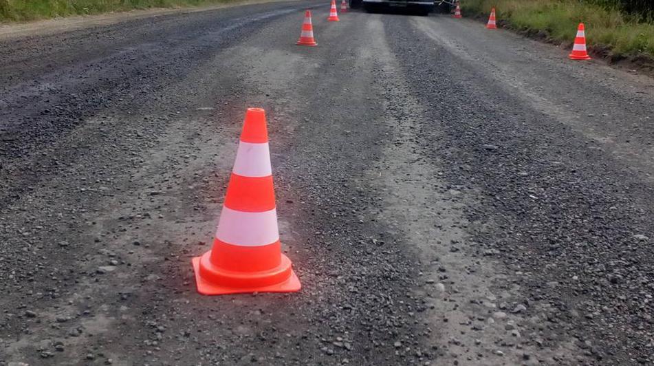 Продолжается ремонт дороги Криворивня – Черновцы